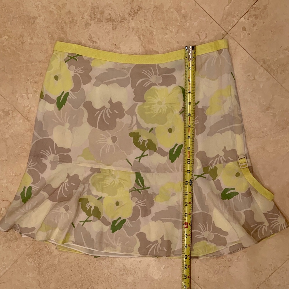 Express floral skirt